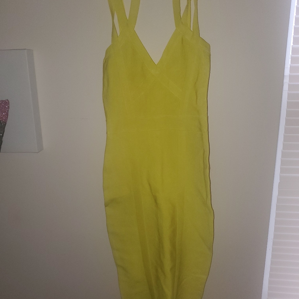 BEBE bandage dress